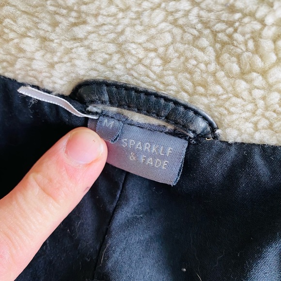 Sparkle and Fade Womens Leather jacket - Picture 5 of 5